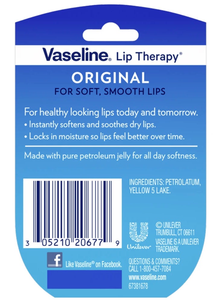 Vaseline Lip Tub Original White - Image 2