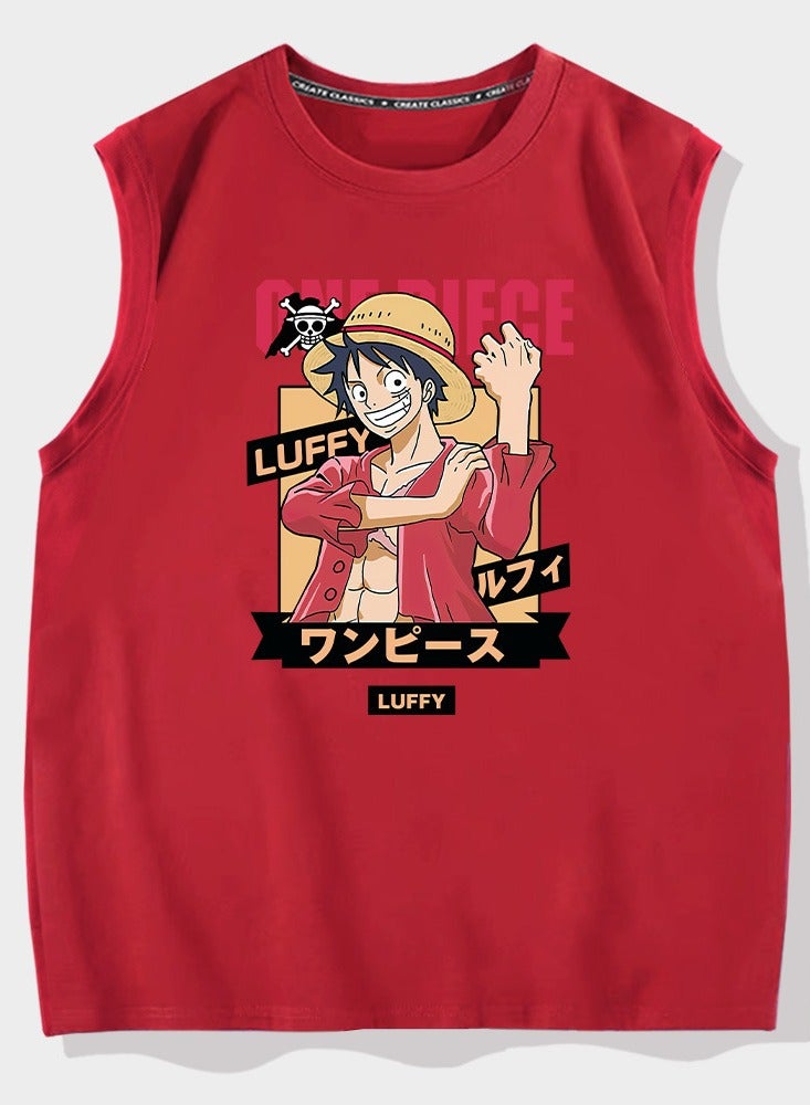 KUYING Summer One Piece Cut Off Sleeveless Base Shirt  - Image 1