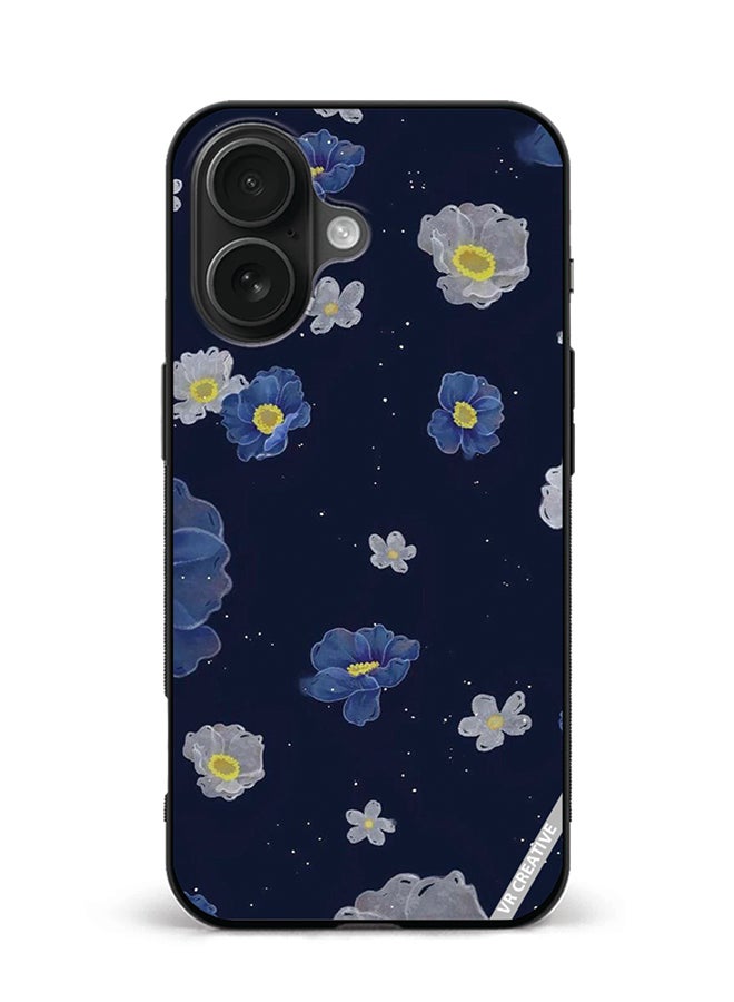 VR CREATIVE Protective Case Cover For Apple iPhone 16 Plus Floral Design Multicolour