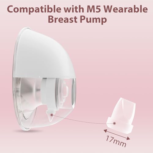 afontoto 10 PCS Silicone Duckbill Valve Compatible with Momcozy M5 Wearable Breast Pump, Designed for M5 Electric Breast Pump Replacement Parts, Pumping Breastfeeding Essential Accessories for New Moms - Image 5