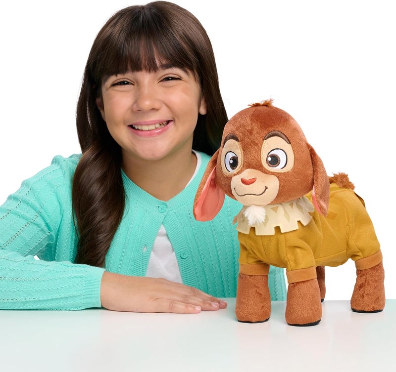Just Play DISNEY WISH Valentino Jumping Feature Plush, Kids Toys for Ages 3 Up - Image 2