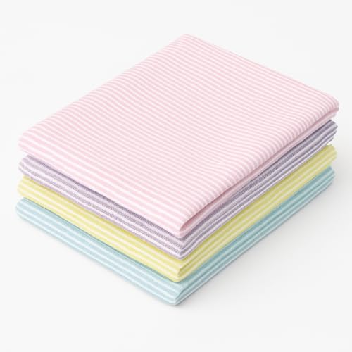 PIXEL HOME DECOR Pixel Home Re-usable Cotton Cleaning Cloths (4pcs)(Vibrant Colors) - Image 1