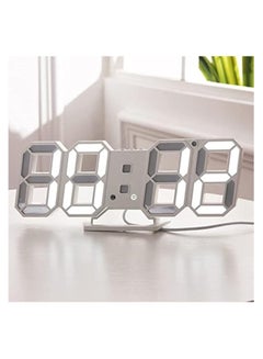 Led Stand Up Table Clock Generic LED Digital Wall Clock Alarm Date Temperature Automatic ...