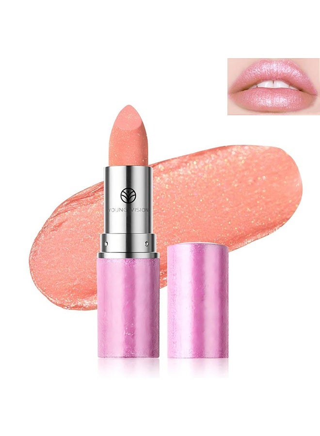 YOUNG VISION Lipstick,Shimmering, Chameleon Effect Lipsticks – Long-Lasting Color Shift, Micro-Shimmer, Hydrating Formula,#02 - Image 1
