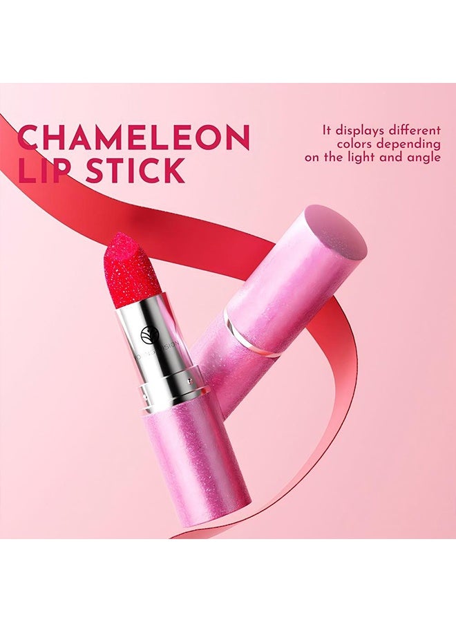 YOUNG VISION Lipstick,Shimmering, Chameleon Effect Lipsticks – Long-Lasting Color Shift, Micro-Shimmer, Hydrating Formula,#02 - Image 4
