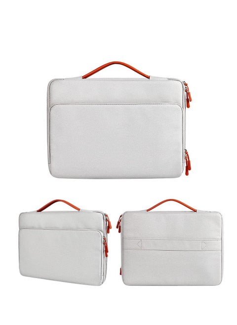 13.3 Inch Laptop Sleeve Case Protective Bag Notebook Carrying Case Handbag Waterproof Computer Bag Cover with Handle for MacBook Air/MacBook Pro 13(Grey)