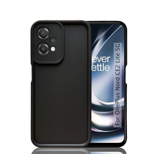 KC Back Cover for OnePlus Nord CE2 Lite 5G - Shockproof Soft Bumper Silicone Case with New Camera Protection (Black) - Image 4