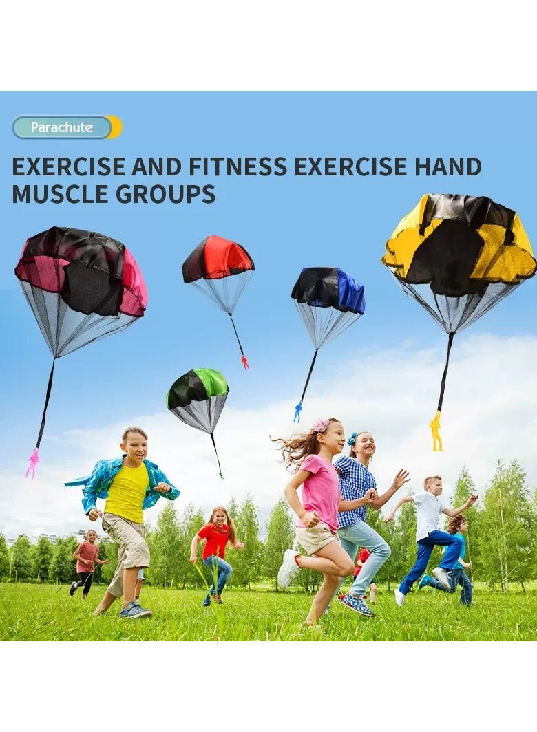 Beauenty 5 Pack Parachute Toys, Tangle-Free Outdoor Throwing Parachutes, Hand-Thrown Parachute Figures, Flying Soldier Toys, Perfect Gifts for Children - Image 3