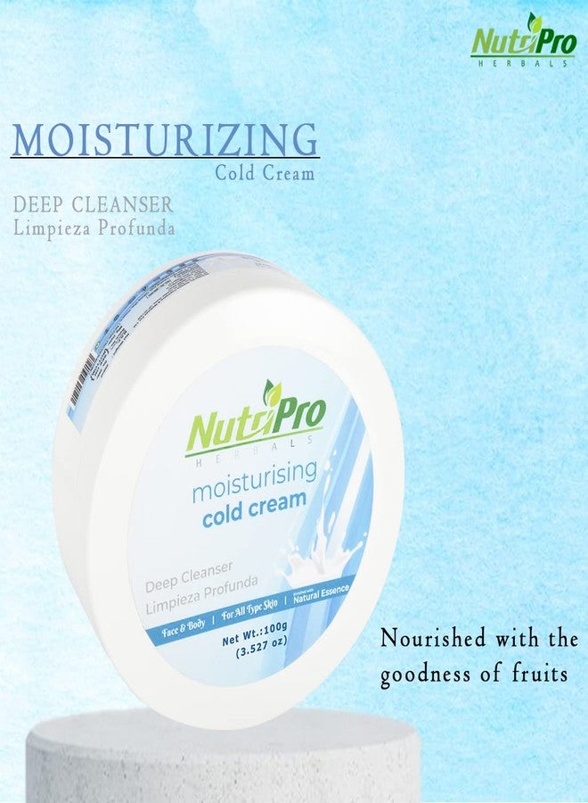 NutriPro Moisturising Cold Cream|Enriched With Natural Essence|For Deep Moisturizing, Nourishment, And Protection 100ml - Image 2