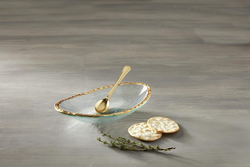 mud pie Mud Pie Gold Glass Dip Bowl Set 75 x 175 - Image 2