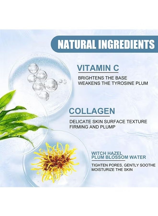 OUHOE Collagen Face Serum, Has The Effect Of Tightening Pores, Moisturizing The Face, Beauty Skincare And Resisting Wrinkles And Rejuvenating The Skin, Anti-Aging Face Serum 30ml - Image 3