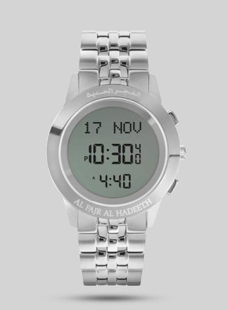 Al Fajr Al Hadith Watch, Round Stainless Steel, Silver, Model AL274S - pzsku/Z4DA7E865922EA2066927Z/45/_/1737735983/b114b1ae-09bc-4db6-a6a3-433ca7f76a4d