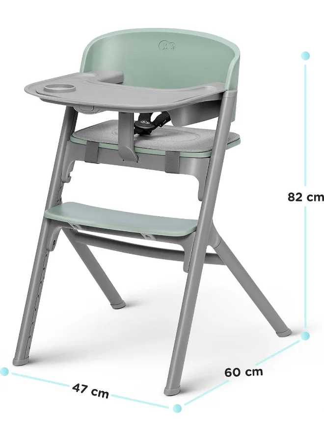 Kinderkraft Livy High Chair - Aster Pink