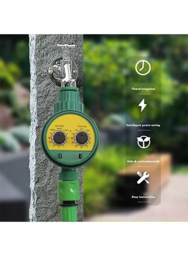 Automatic Water Timer, Electric Garden Irrigation Timer Intelligent Flowers Watering Controller Household Sprinkler Garden for Home Garden Greenhouse Plant Grass - Image 1