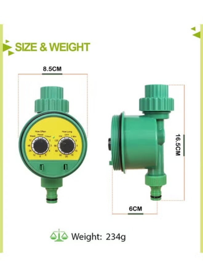 Automatic Water Timer, Electric Garden Irrigation Timer Intelligent Flowers Watering Controller Household Sprinkler Garden for Home Garden Greenhouse Plant Grass - Image 2