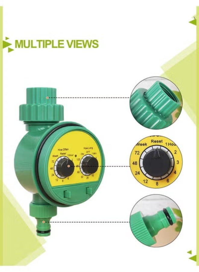 Automatic Water Timer, Electric Garden Irrigation Timer Intelligent Flowers Watering Controller Household Sprinkler Garden for Home Garden Greenhouse Plant Grass - Image 3