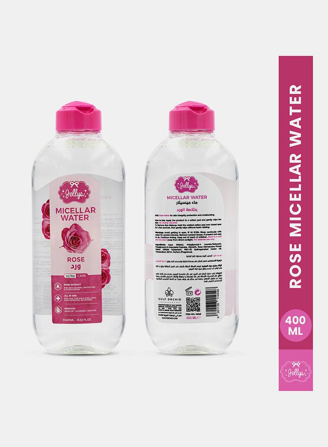 Jellys ماء ميسيلار بالورد، 400 مل - Image 1