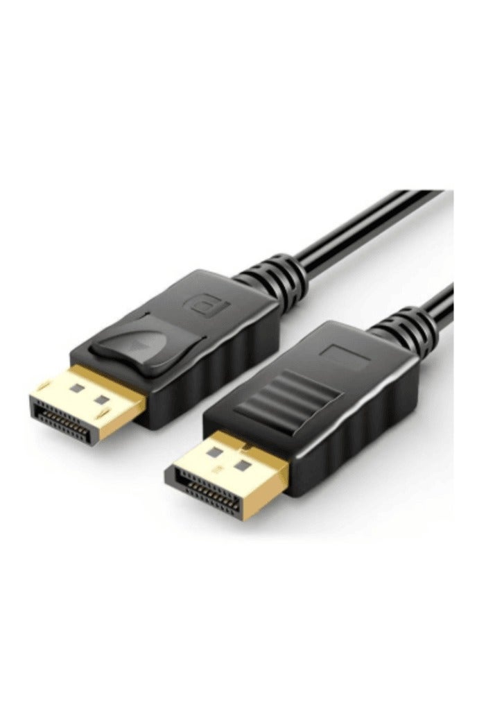 DisplayPort Cable（DP TO DP）1.8M DisplayPort To Display Port Cable Durable Black Design for Gaming, PC, Laptop Setup, Gaming Setup, Sleek Cable Design, Highspeed Connectivity - Image 5