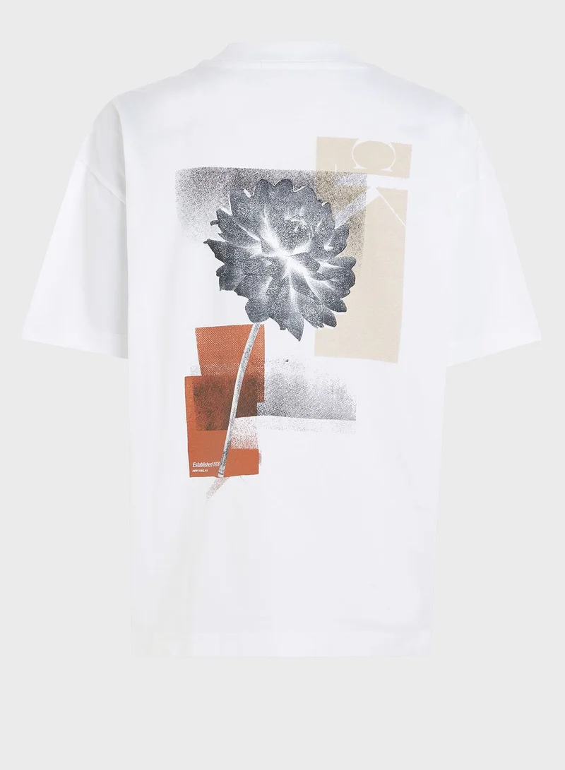 Calvin Klein Jeans Crew Neck Logo T-Shirt