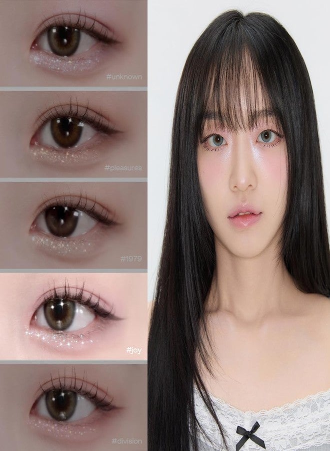 glow shattered glass glitter #joy : Long Lasting, Shimmering Eye Glitter, Liquid Glitter Eyeshadow & Highlighter with Precision Applicator, 0.1 oz - Image 2