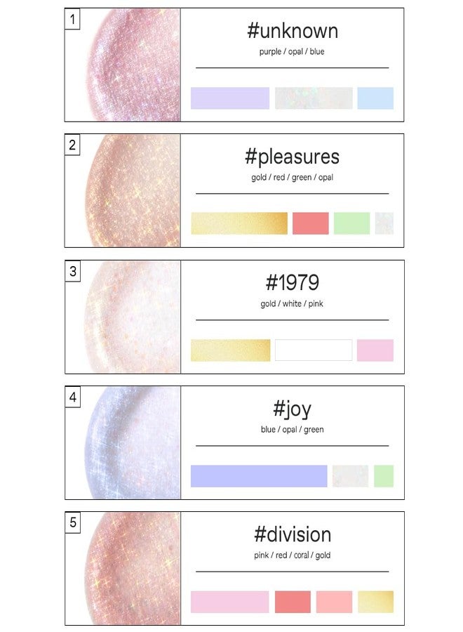 glow shattered glass glitter #joy : Long Lasting, Shimmering Eye Glitter, Liquid Glitter Eyeshadow & Highlighter with Precision Applicator, 0.1 oz - Image 4