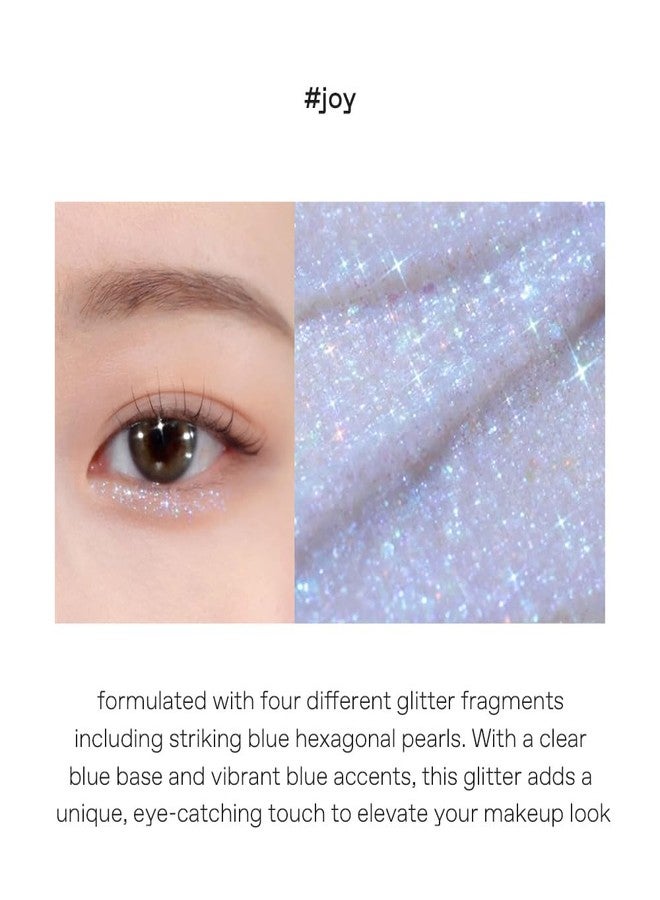 glow shattered glass glitter #joy : Long Lasting, Shimmering Eye Glitter, Liquid Glitter Eyeshadow & Highlighter with Precision Applicator, 0.1 oz - Image 5