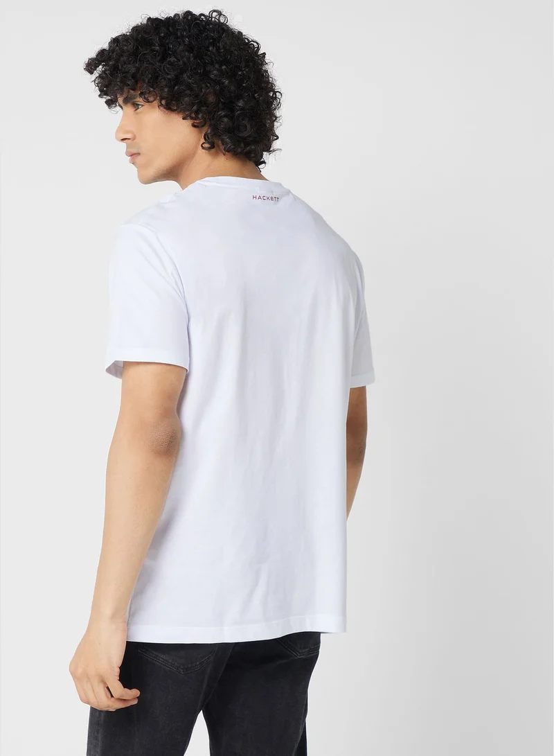 Hackett Graphic Crew Neck T-Shirt