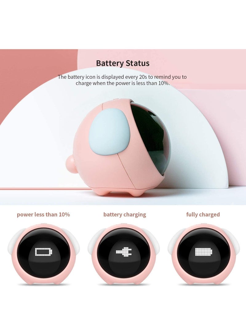 Cute Kids Alarm Clock, Dual Alarm Voice Activated Night Light with Temperature Detection & Snooze Mode - Image 4