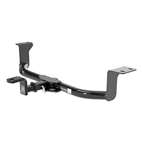 CURT 112763 Class 1 Trailer Hitch with Ball Mount, 1-1/4-In Receiver, Fits Select Toyota Prius,Black - Image 1