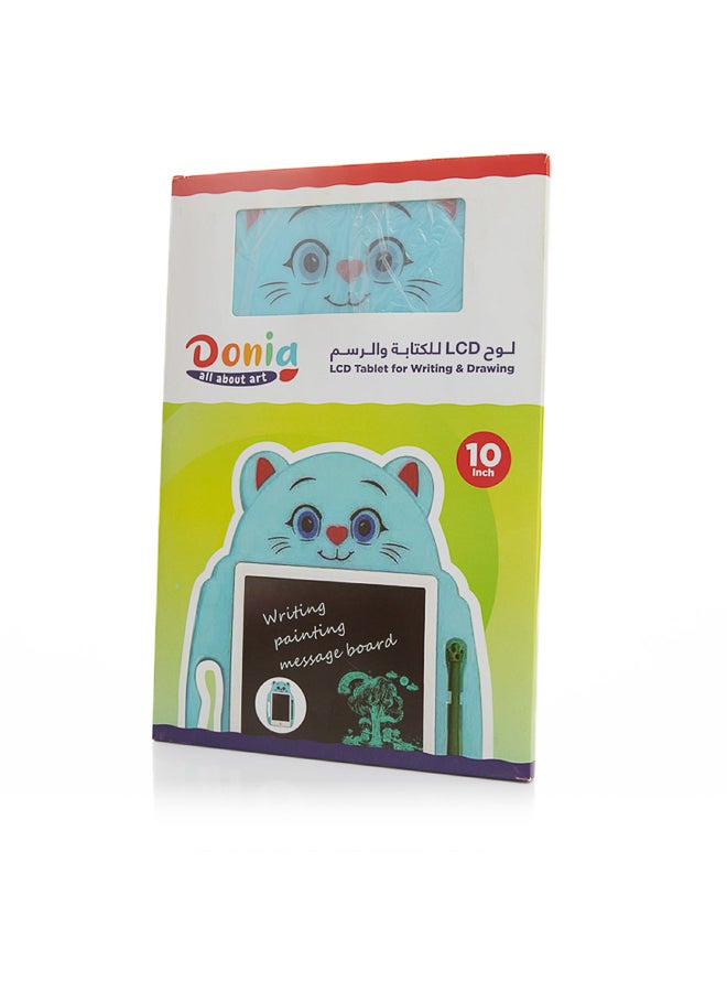 Donia 10-Inch LCD Writing Tablet, Portable Pressure-Sensitive 10" Drawing & Note Board for Kids and Students | Eco-Friendly writing tablet for kids lcd with one-touch erase, lightweight design - Image 2