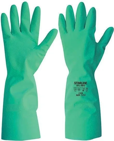 Starline STL-1813 Nitrile Chemical Work Gloves