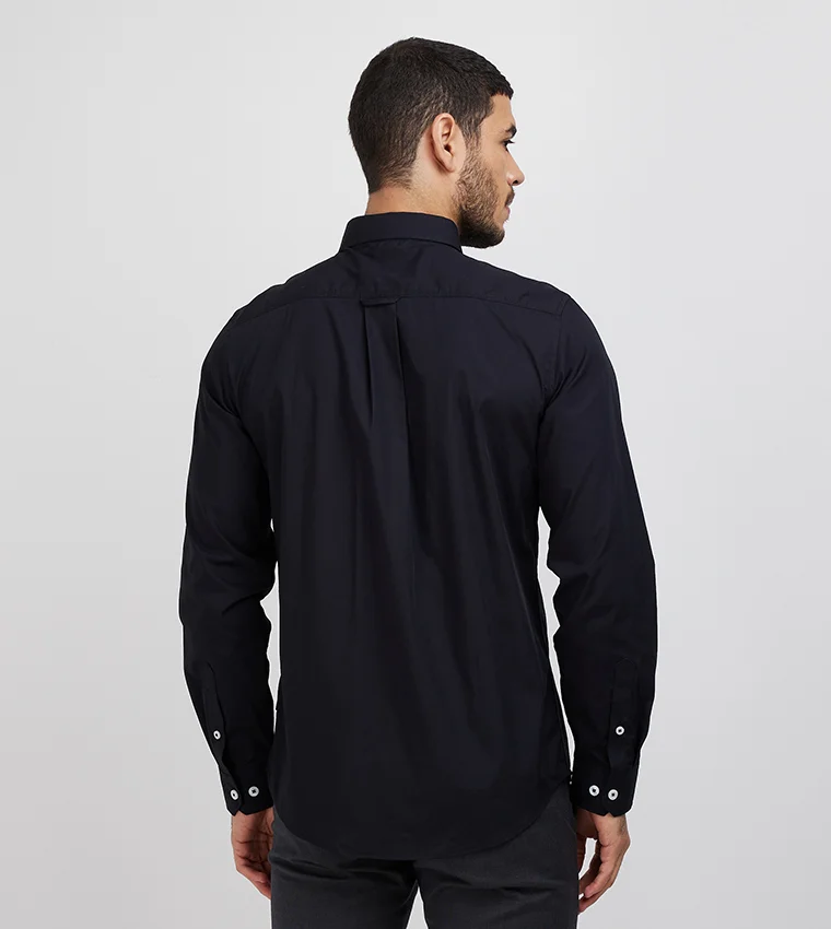 BEVERLY HILLS POLO CLUB Casual Long Sleeve Shirt