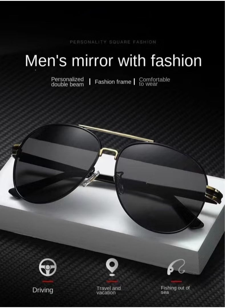 XiuWoo Fashionable Taste and Comfort in One These High-Quality Uv400 Sunglasses with Metal and Pc Frames Provide You with the Perfect Wearing Experience  - Image 1