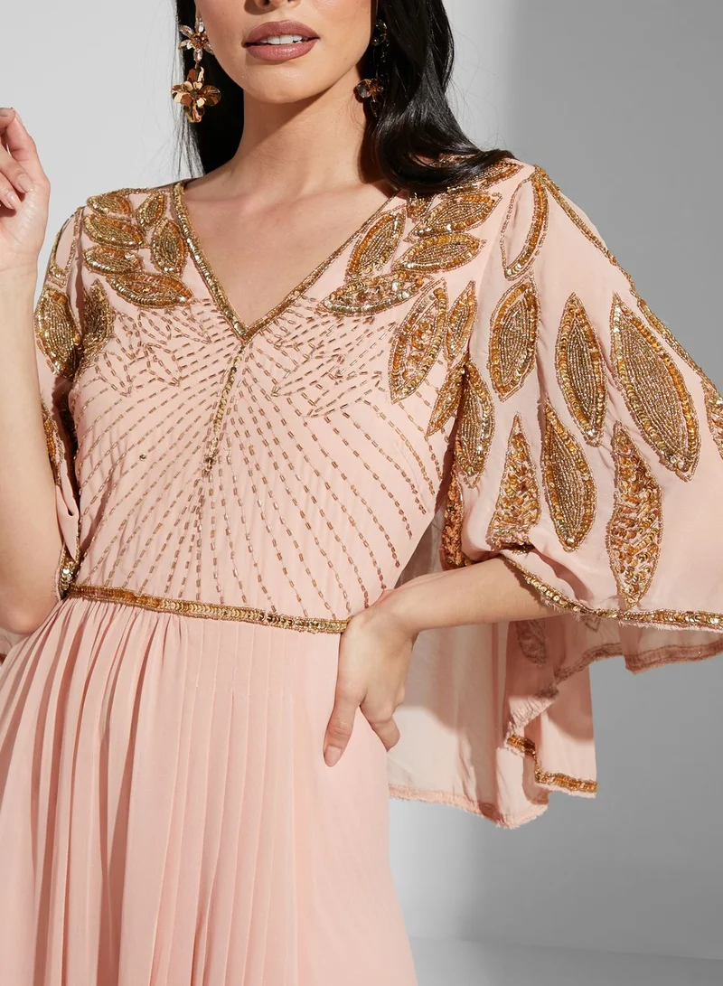 Virgos Lounge Ursula Front Slit  Dress