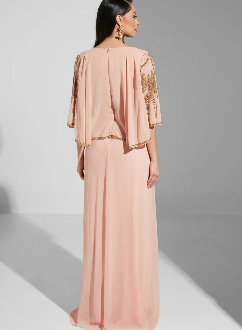 Virgos Lounge Ursula Front Slit  Dress