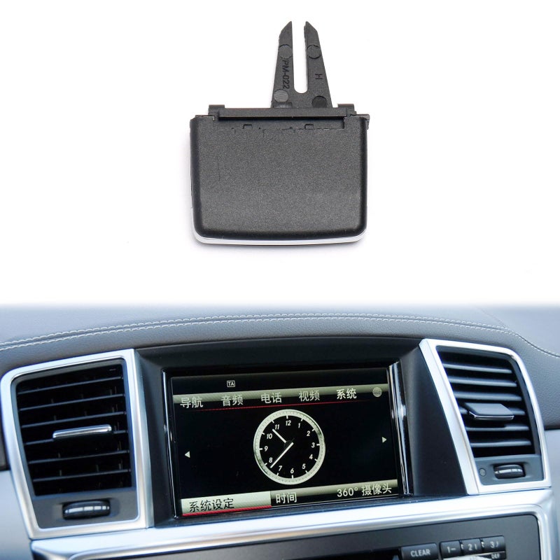 BJchiwu Front Center ac Vent Outlet Tab Clips Fit for MercedesBenz W166 ML250 ML350 ML400 ML500 ML63ClassGLE300dGLE300dGLE400GLE43 AMGGLE450 AMGGLE550eGL450GL550GL63 AMGGLS450GLS5501PCS
