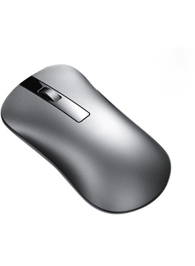 Wireless Silent Mouse,XM10 Aluminum Alloy Rechargeable Mute Gamer Mouse ​Slim Noiseless with USB Receiver for PC, Tablet, Laptop,Notebook Silver 2.4G - Image 1