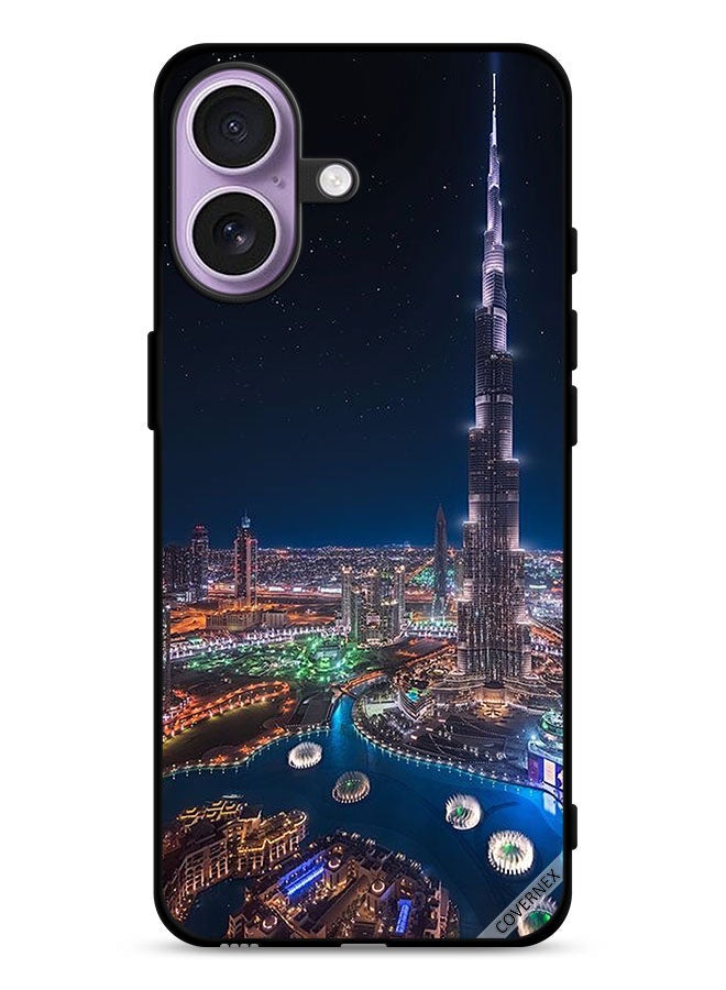 Covernex Apple iPhone 17 Protective Case Cover Night View Of Downtown - Image 1