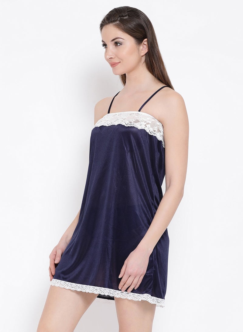 Clovia قميص نوم أساسي برقبة على شكل حرف H  - Image 3