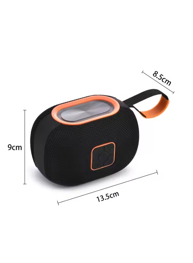 X-910 RGB LED Portable Wireless Led Wireless Speaker with FM Radio Support BT/USB/AUX Woofer Bass Stereo Mini Speaker - Image 4