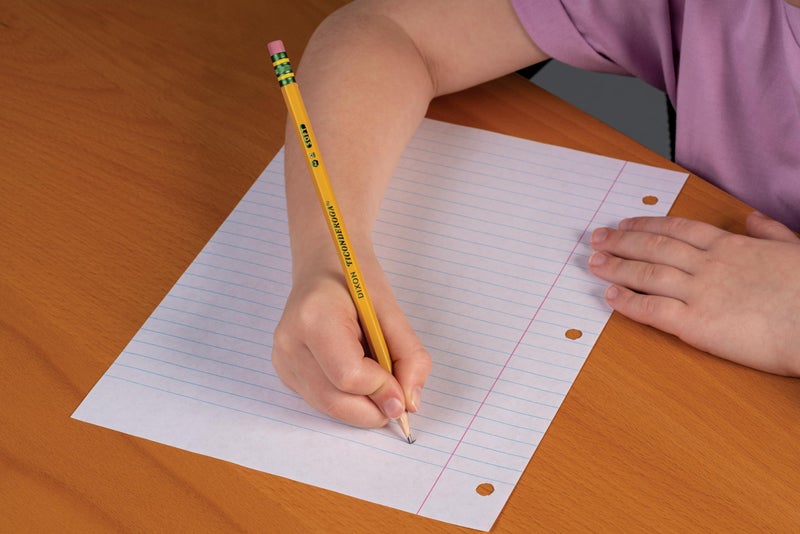 Ticonderoga Wood-Cased Pencils, Unsharpened, #2 HB Soft, Yellow, 96 Count - Image 4