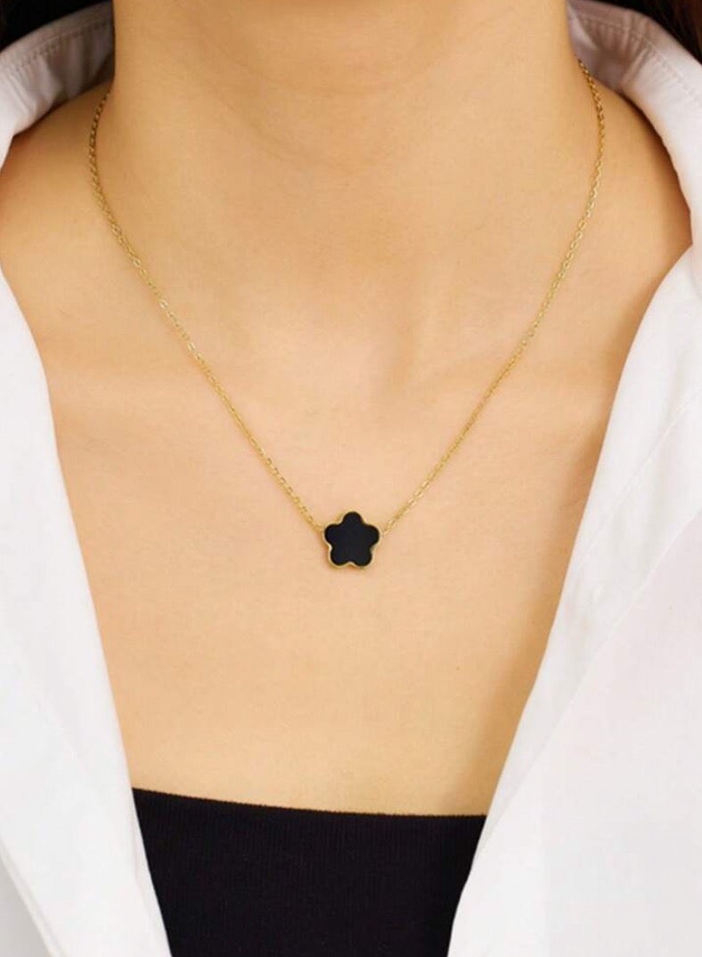 Equal Women's Stainless Steel Gold Plated Necklace Very Elegant - Image 1