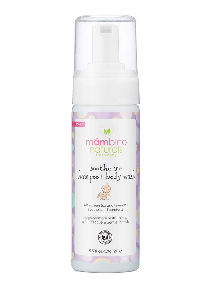 Mambino Organics Baby Kids Wash And Shampoo Soothe Me 5 5 Fluid Ounce - Image 1