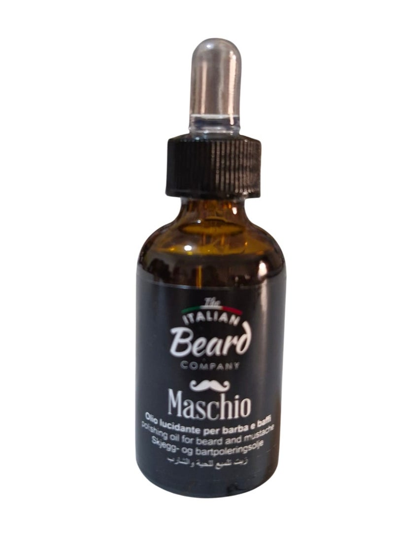 GioMat The Italian Beard MASCHIO - Polishing Beard Oil 30ml - Image 4