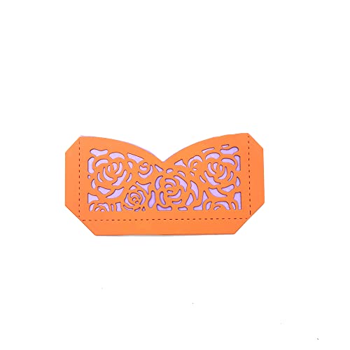 AHTOLS Wedding Invitation Card Base Cutting Dies, Flower Wedding Invitation Base Die Cuts Metal Embossing Stencils Template Mould for Card Scrapbooking and DIY Craft Album Paper Card Decor - Image 5