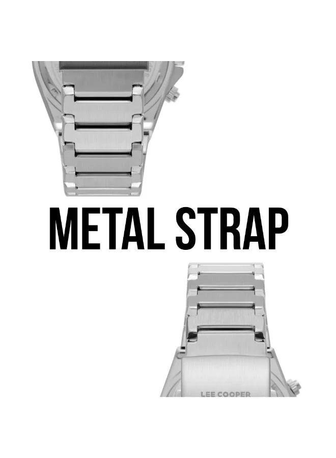 لي كوبر Men's Metal Multi Function Watch LC08188.330 - 41 mm