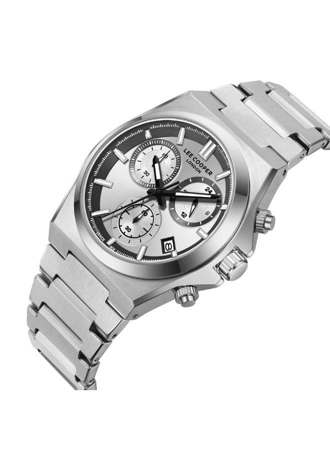 لي كوبر ساعة رجالية معدنية متعددة الوظائف ٤١ مم - Image 2
