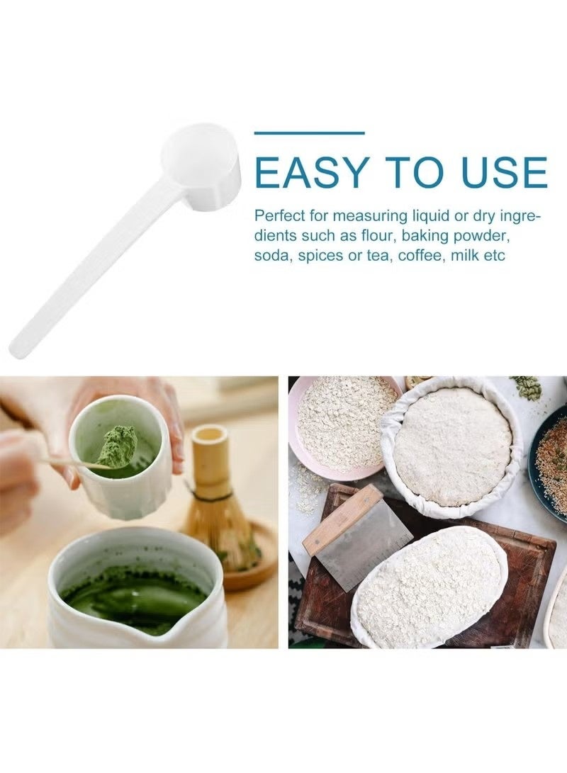 6 Pcs Measuring Spoons, 5 Gram Spoons with Scale 2 g, 3 g, 4 g, Tiny Scoop for Measuring Seasoning Cosmetics Protein Powder Washing Powder - Image 4