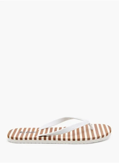 Lee Cooper Men's Printed Thong Slippers