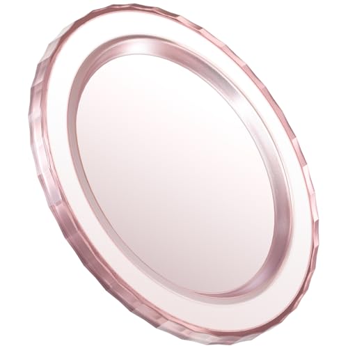 imluckies Magnetic Base Compatible with PopSocket Phone Grips and MagSafe iPhone Series Case, Removable Kindle/Phone Holder Base, Thin & Light Portable Plate, Matte Pink - Image 1